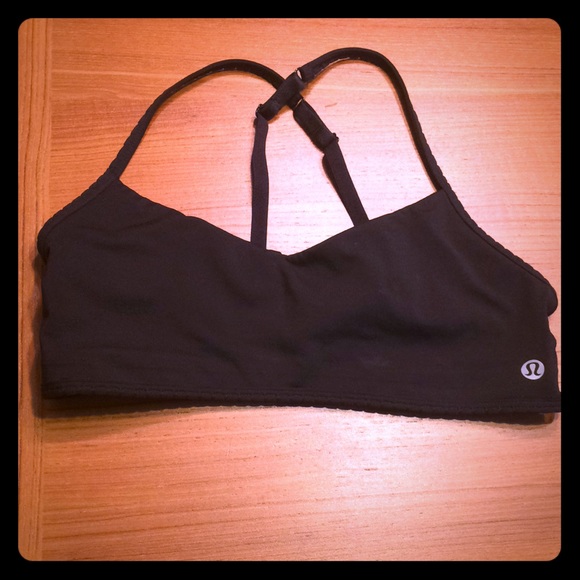 lululemon athletica Other - Lululemon athletica black bralette size 6